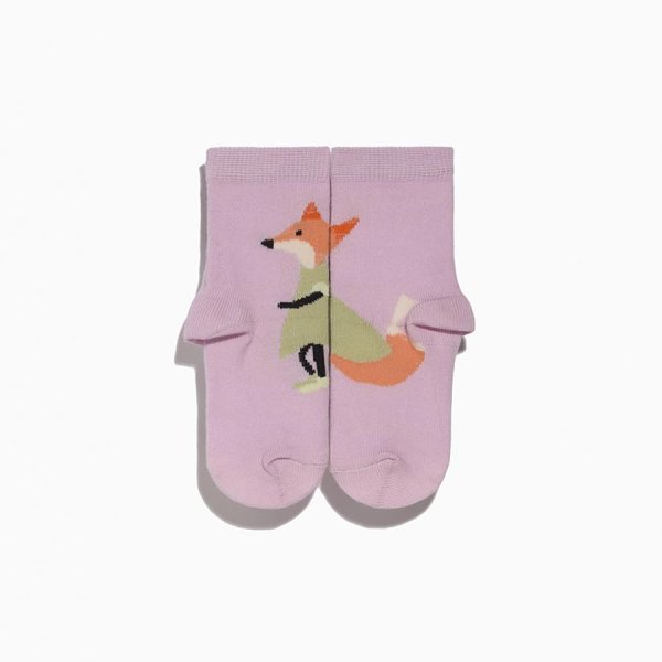 Kinder Socken Griffon Animal Box For Kids Farbe Rosa