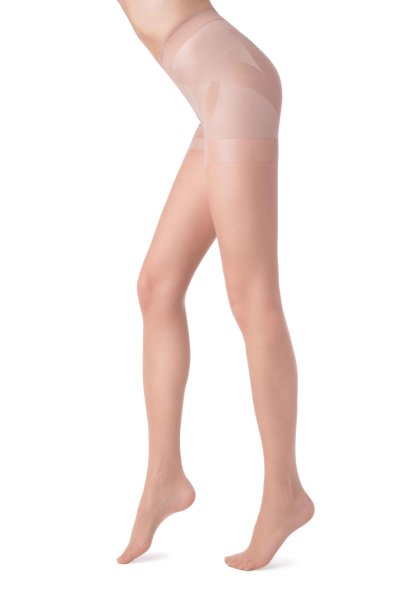 Figurformende Damenstrumpfhosen CONTE ELEGANT X-PRESS 40 Farbe natural
